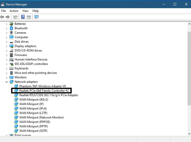 realtek pcie gbe family controller not working realtek pcie gbe family controller not working